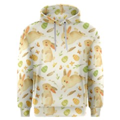 Cute Rabbits - Easter Spirit  Men s Overhead Hoodie by ConteMonfrey