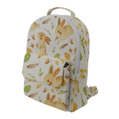 Cute Rabbits - Easter Spirit  Flap Pocket Backpack (large) by ConteMonfrey