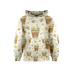 Plant Pot Easter Kids  Pullover Hoodie by ConteMonfrey