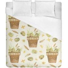 Plant Pot Easter Duvet Cover (california King Size) by ConteMonfrey