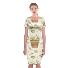 Plant Pot Easter Classic Short Sleeve Midi Dress by ConteMonfrey