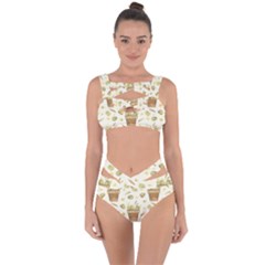 Plant Pot Easter Bandaged Up Bikini Set  by ConteMonfrey