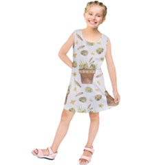 Plant Pot Easter Kids  Tunic Dress by ConteMonfrey