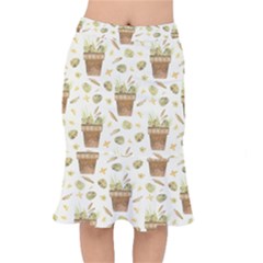 Plant Pot Easter Short Mermaid Skirt by ConteMonfrey