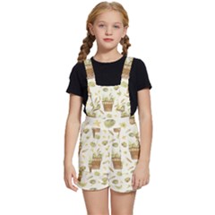 Plant Pot Easter Kids  Short Overalls by ConteMonfrey