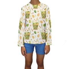 Easter Eggs   Kids  Long Sleeve Swimwear by ConteMonfrey