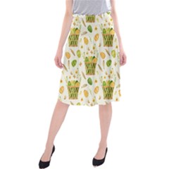 Easter Eggs   Midi Beach Skirt by ConteMonfrey