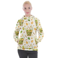 Easter Eggs   Women s Hooded Pullover by ConteMonfrey