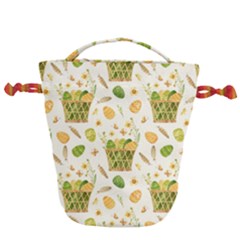 Easter Eggs   Drawstring Bucket Bag by ConteMonfrey