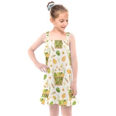 Easter Eggs   Kids  Overall Dress by ConteMonfrey