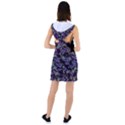 Abstract Collage Random Pattern Racer Back Hoodie Dress View2