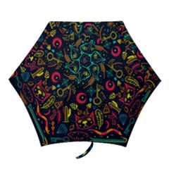 Sketch Graphic Illustration Mini Folding Umbrellas by Vaneshart