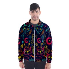 Sketch Graphic Illustration Men s Windbreaker