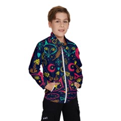 Sketch Graphic Illustration Kids  Windbreaker by Vaneshart