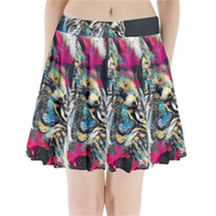 Angry Male Lion Roar Pleated Mini Skirt by danenraven