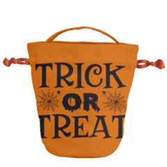 Trick Or Treat Drawstring Bucket Bag by ConteMonfrey