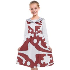 IM Fourth Dimension INSTAFOREX Kids  Midi Sailor Dress