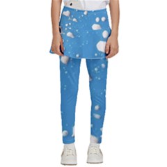 Ice Cream Bubbles Texture Kids  Skirted Pants