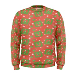 Christmas Textur Men s Sweatshirt