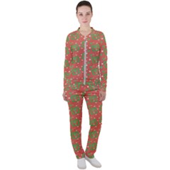 Christmas Textur Casual Jacket And Pants Set by artworkshop