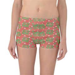 Christmas Textur Reversible Boyleg Bikini Bottoms by artworkshop