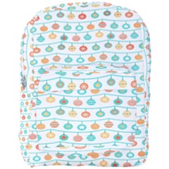 Christmas Textur Full Print Backpack by artworkshop