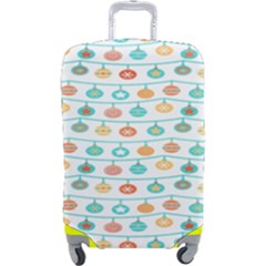 Christmas Textur Luggage Cover (large) by artworkshop