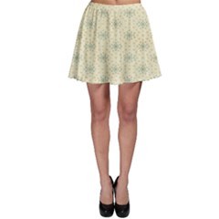 Christmas Textur 03 Skater Skirt by artworkshop