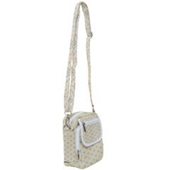 Christmas Textur 03 Shoulder Strap Belt Bag by artworkshop