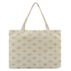 Christmas Textur 03 Zipper Medium Tote Bag by artworkshop