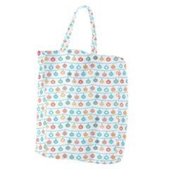 Christmas Textur 02 Giant Grocery Tote by artworkshop