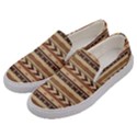 Christmas textur 04 Men s Canvas Slip Ons View2