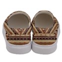 Christmas textur 04 Men s Canvas Slip Ons View4