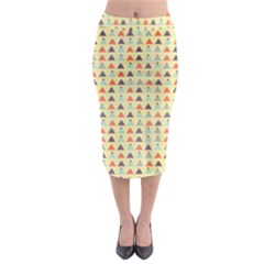 Christmas Textur 05 Midi Pencil Skirt by artworkshop