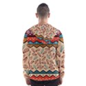 Ethnic tribal pattern background Men s Hooded Windbreaker View2