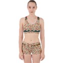 Ethnic tribal pattern background Work It Out Gym Set View1