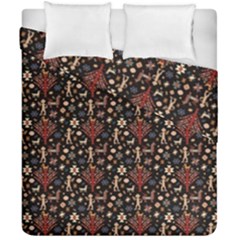 Carpet Symbols Duvet Cover Double Side (california King Size) by Gohar