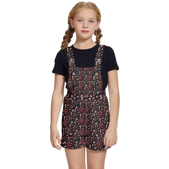 Carpet symbols Kids  Short Overalls