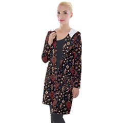 Carpet Symbols Hooded Pocket Cardigan by Gohar