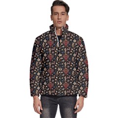 Carpet Symbols Men s Puffer Bubble Jacket Coat by Gohar