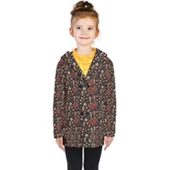 Carpet Symbols Kids  Double Breasted Button Coat by Gohar