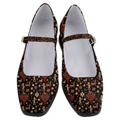 Carpet Symbols Women s Mary Jane Shoes by Gohar