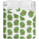 Kermit The Frog pattern Duvet Cover Double Side (California King Size) View1