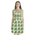 Kermit The Frog pattern Split Back Mini Dress  View1