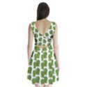 Kermit The Frog pattern Split Back Mini Dress  View2