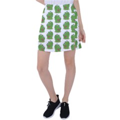 Kermit The Frog Pattern Tennis Skirt