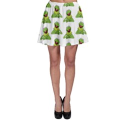 Kermit The Frog Skater Skirt by Valentinaart