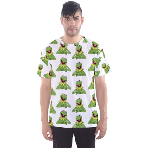 Kermit The Frog Men s Sport Mesh Tee by Valentinaart