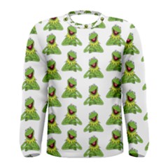 Kermit The Frog Men s Long Sleeve Tee by Valentinaart