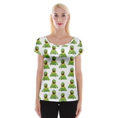 Kermit The Frog Cap Sleeve Top by Valentinaart